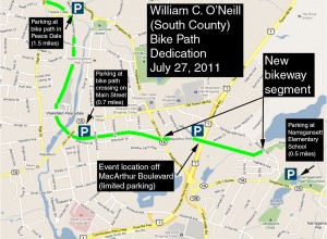 South County Bike Path Phase III Directions 300x220 